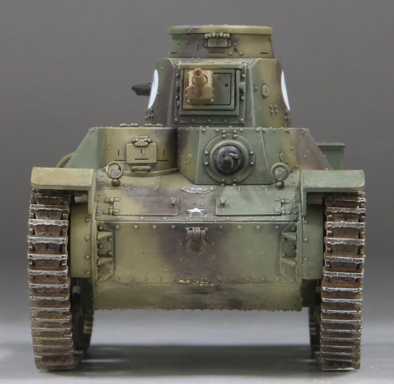 Fine Mold MR01 1/35 Imperial Army Military Series Imperial Army Type 95 Light Tank No. Ha Late Type Iwo Jima - BanzaiHobby