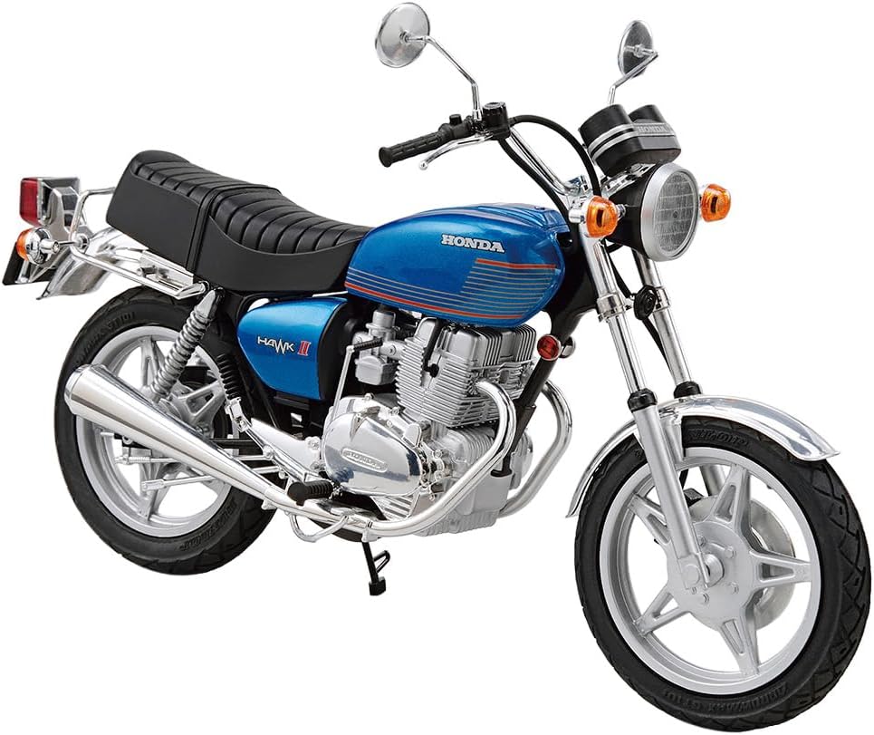 Aoshima 1/12 The Bike No.15 Honda CB400T HAWK-II '77