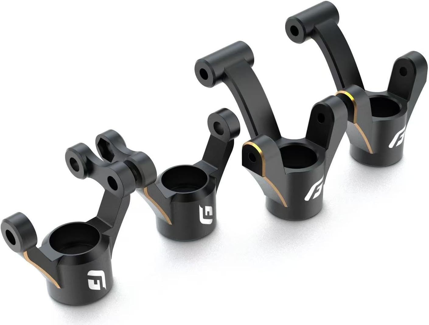 (PO MAY 2026) G-Force G0453 Avante series double Anodized Front and Rear Knuckle Set - BanzaiHobby