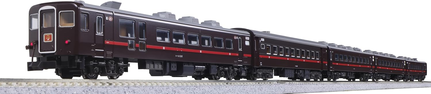 KATO 10-1957 N Gauge 14 Series 500 Series "Steam Locomotive Winter Wetlands" 5-Car Set - BanzaiHobby