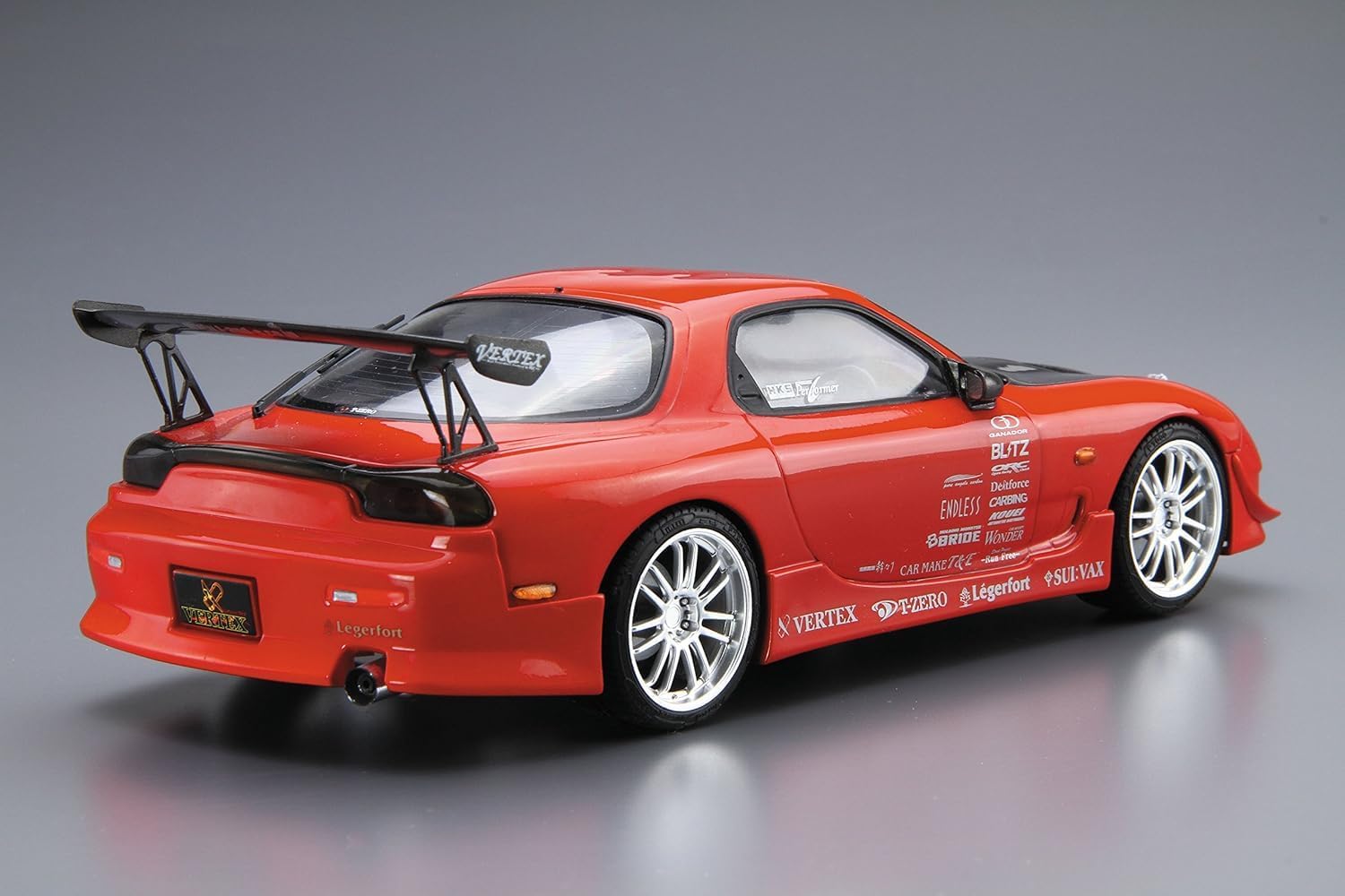 Aoshima 1/24 The Tuned Car No.09 VERTEX FD3S RX-7 '99 (Mazda) - BanzaiHobby