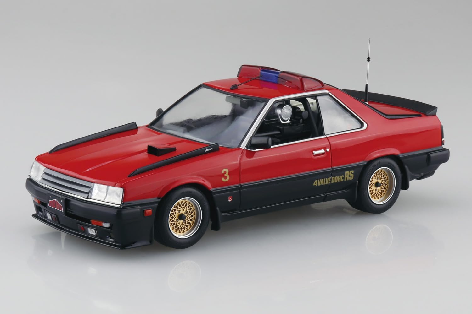 Aoshima 067697 1/24 Bunka Kyozai Seibu Police No.5 Machine RS-3 - BanzaiHobby