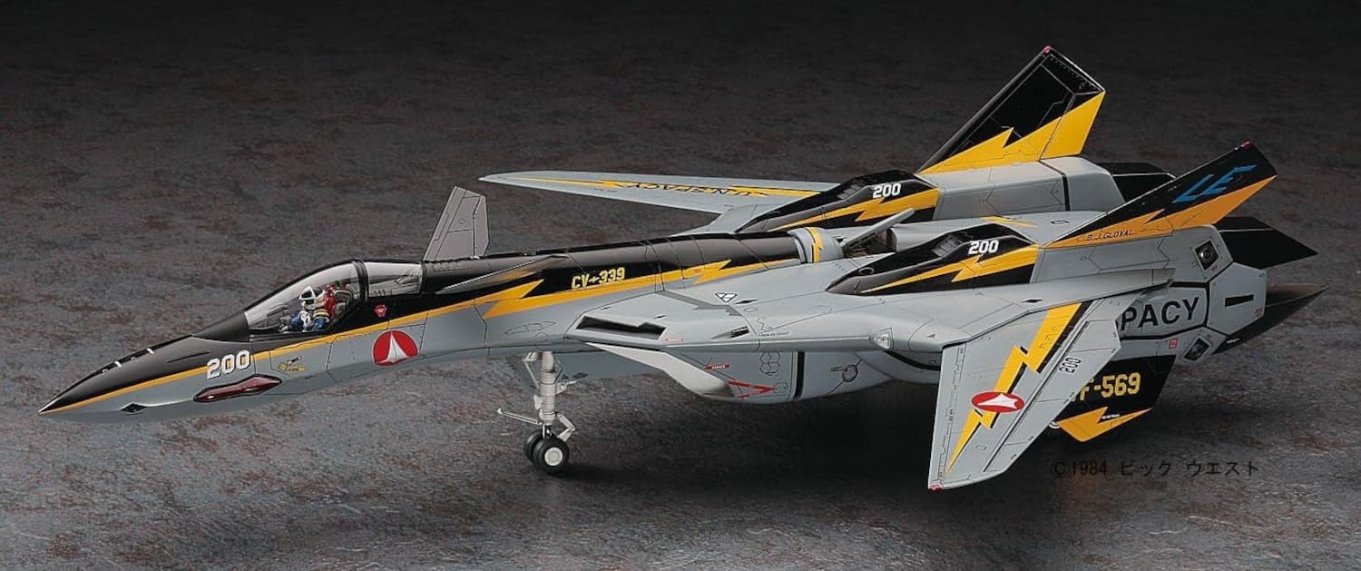 Hasegawa 65790 1/48 Super Dimension Fortress Macross VF-19A SVF-569 Lightnings - BanzaiHobby