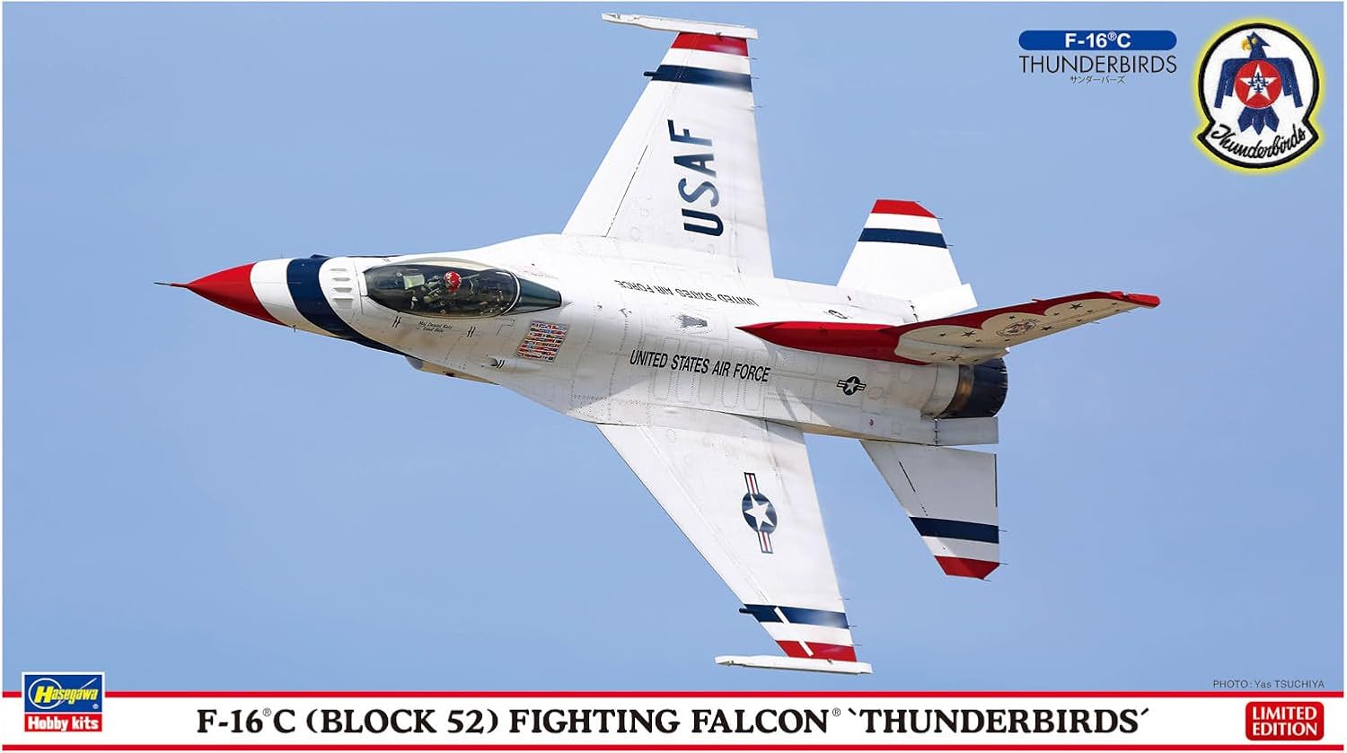Hasegawa 02495 1/72 F-16C (Block 52) Fighting Falcon Thunderbirds - BanzaiHobby