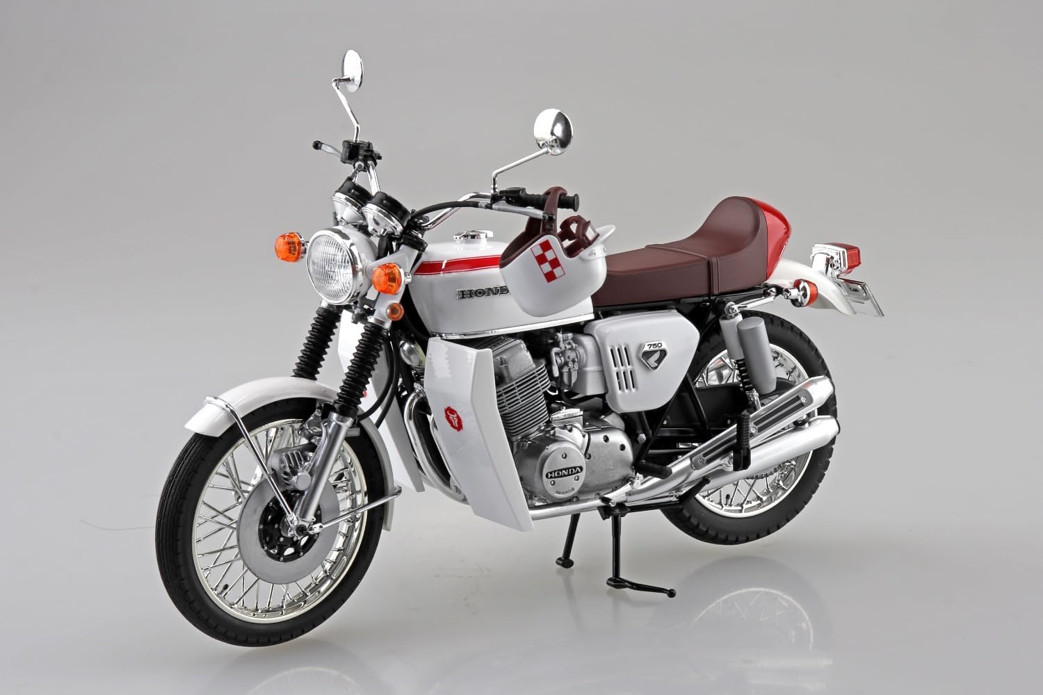 Aoshima 1/12 Wild 7 The Bike Series No.SP Hiba-chan CB750FOUR - BanzaiHobby