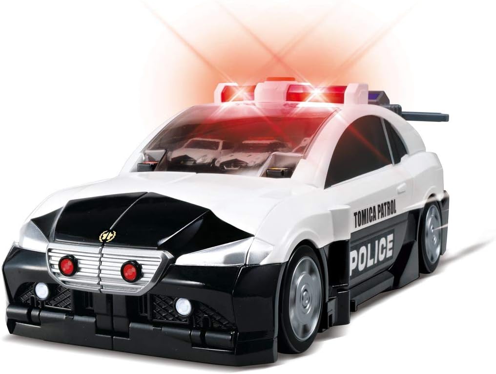 Tomica World Big Transformation! Big Patrol Car