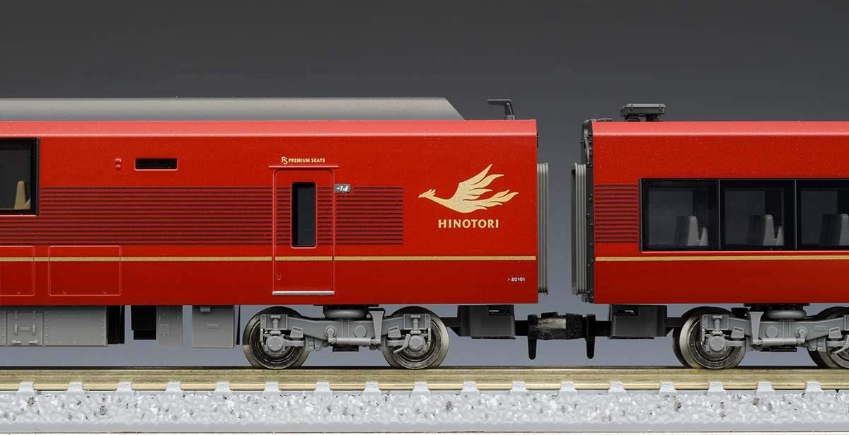 Tomix 98695 N-Gage Kinki Nippon Railway 80000 Series (Hinotori, 6-car train) set (6 cars) - BanzaiHobby