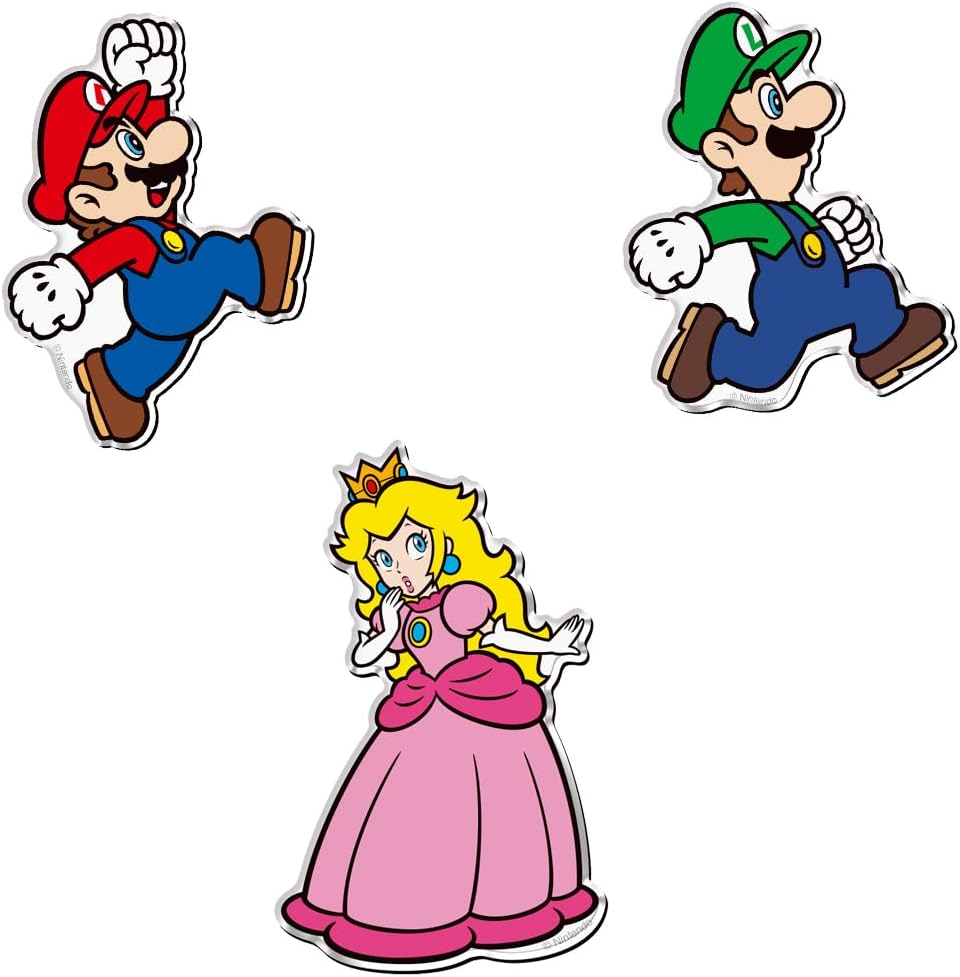 Bandai Super Mario Character Magnets (set of 14) - BanzaiHobby