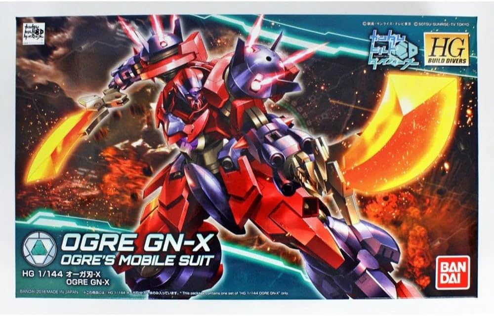 Bandai HGBD005 Gundam Build Divers Ogre Blade - X 1/144 - BanzaiHobby