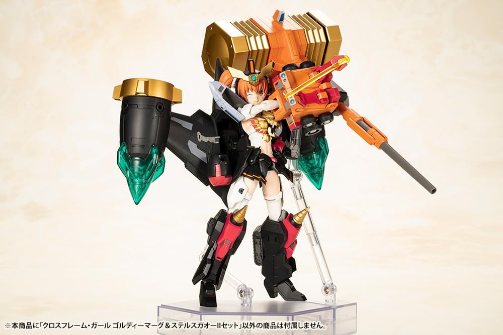Kotobukiya CG010 GaoGaiGar Cross Frame Girl Goldie Marg & Stealth Gao II Set - BanzaiHobby