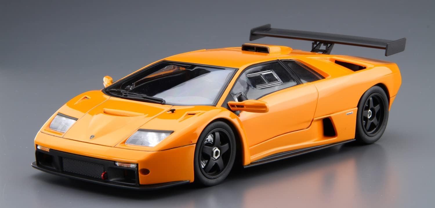 Aoshima 1/24 The Supercar No. 20 '99 Lamborghini Diablo GTR - BanzaiHobby
