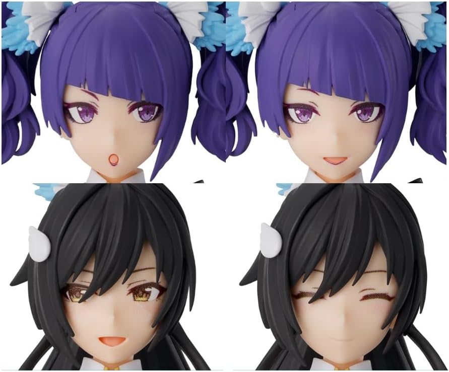 Bandai 30MS Optional Hairstyle & Face Parts Set (Mami Tanaka/Sakuya Shirase) - BanzaiHobby