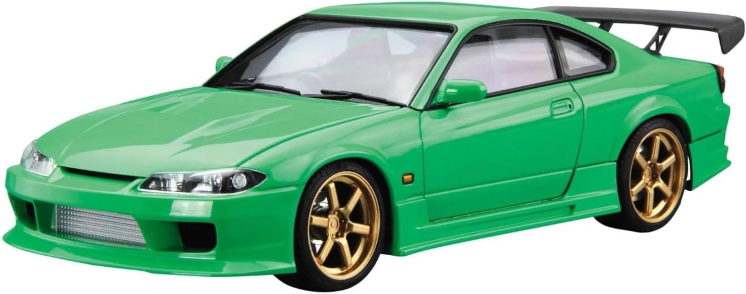 Aoshima 068793 1/24 Bunka Kyozai The Tuned Car Series No.42 Nissan Rodeck Style S15 Silvia '99 - BanzaiHobby