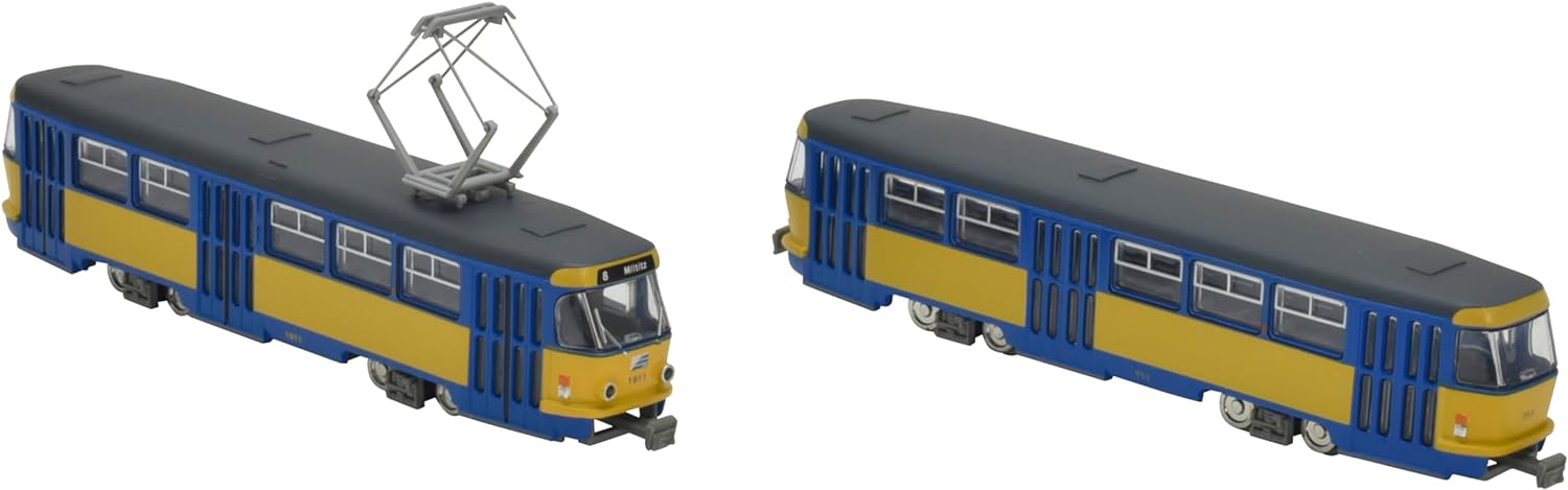 Tomytec Railroad Collection Iron Collection Leipzig Hittram Tatra T4 + B4 Type 2 Car Set F - BanzaiHobby