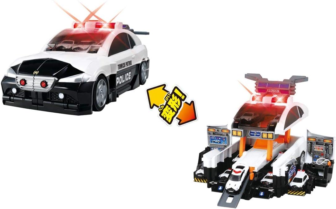 Tomica World Big Transformation! Big Patrol Car