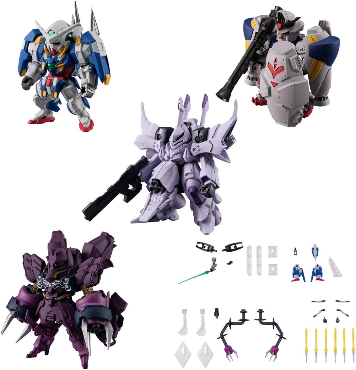 FW GUNDAM CONVERGE ♯Plus04 Bandai FW GUNDAM CONVERGE ♯Plus04 (set of 5) – BanzaiHobby