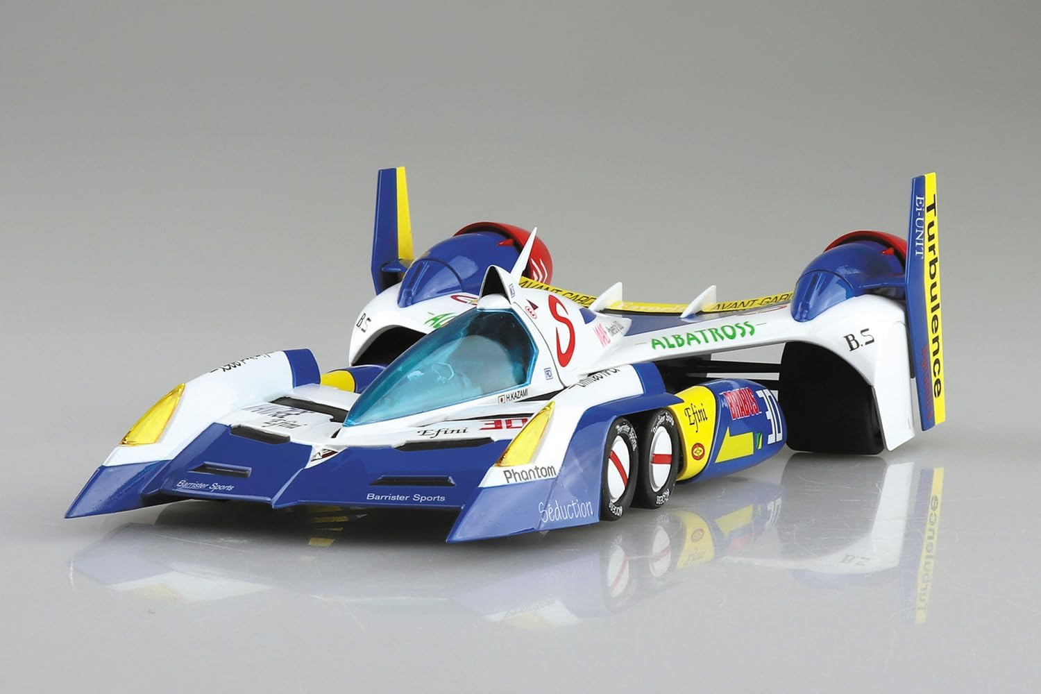 Aoshima 1/24 Cyber Formula 09 Super Asurada AKF-11 Aero Mode/Aero Boost Mode - BanzaiHobby