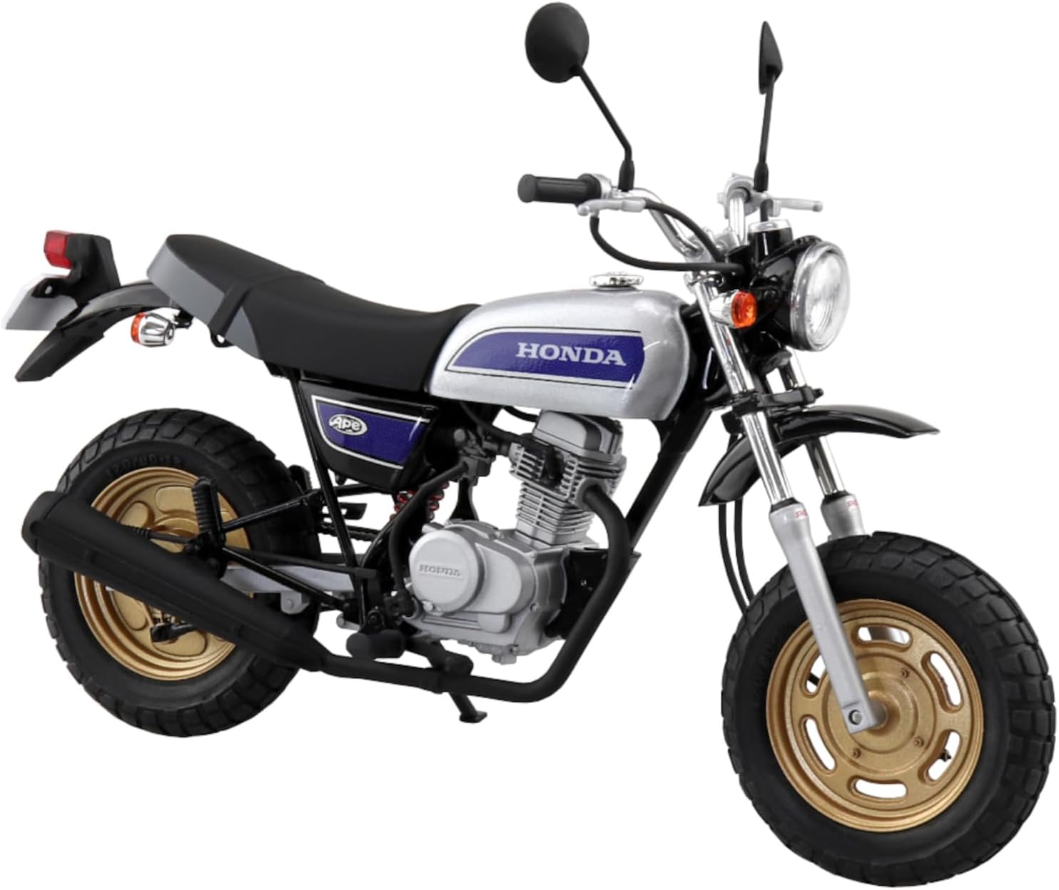 Aoshima 1/12 The Bike Series No.41 Honda HC07 Ape 100 Deluxe '08 - BanzaiHobby