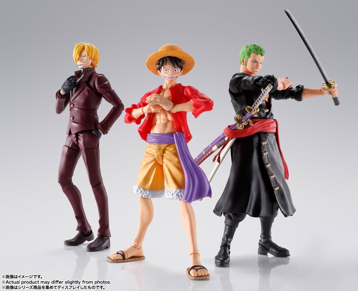 Bandai SHF Monkey D. Luffy - Onigashima Invasion - - BanzaiHobby