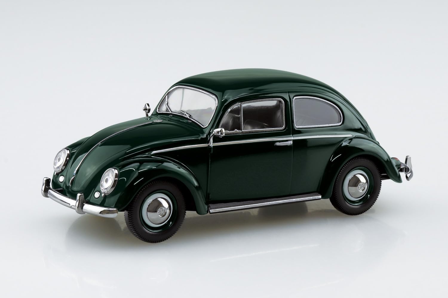 Aoshima 1/32 RakuPla Snap Kit No.20-JG Volkswagen Beetle (Jungle Green)