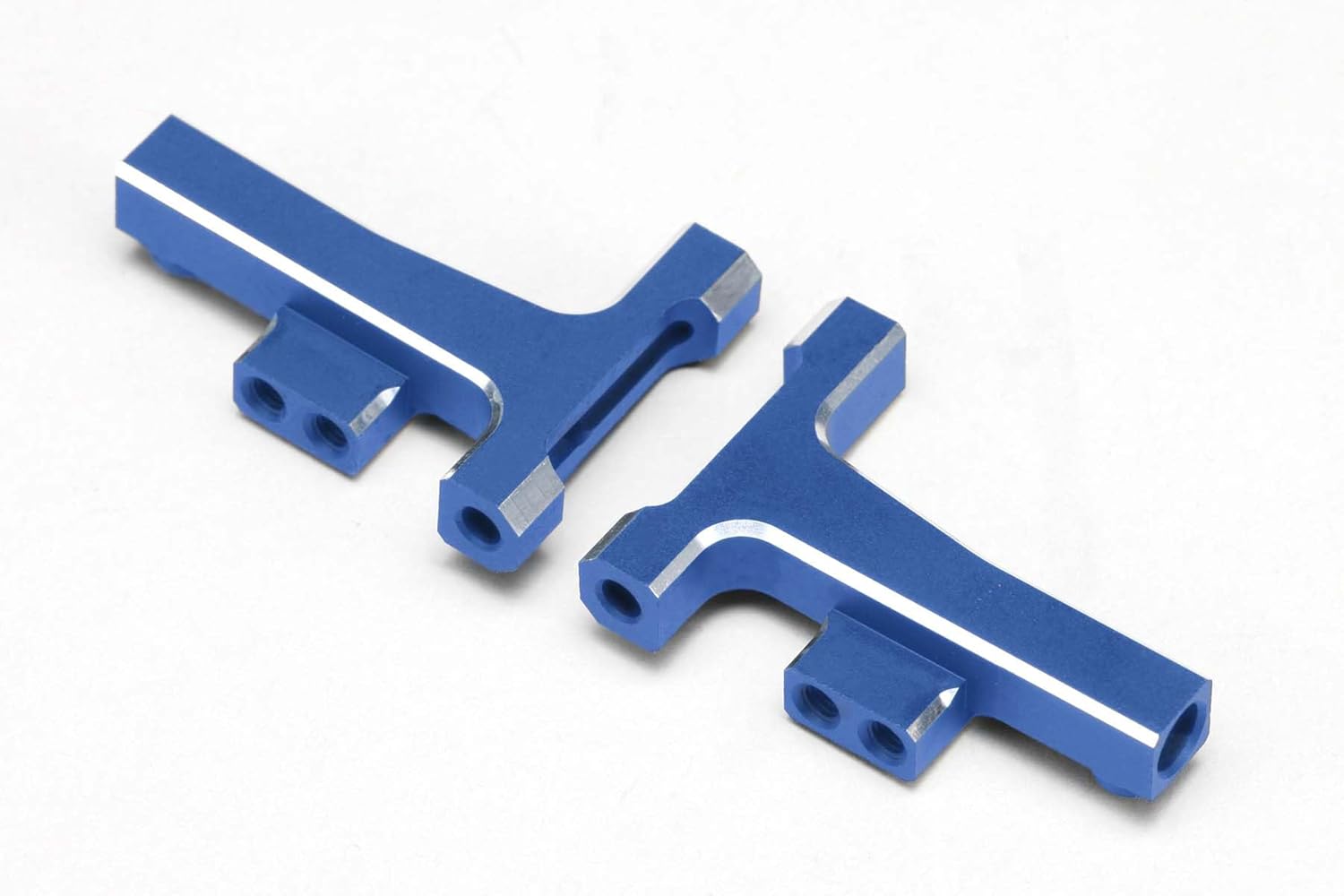 Yokomo Y2-008FTBL Front Lower Short T Arm Blue (for RD/SD) - BanzaiHobby