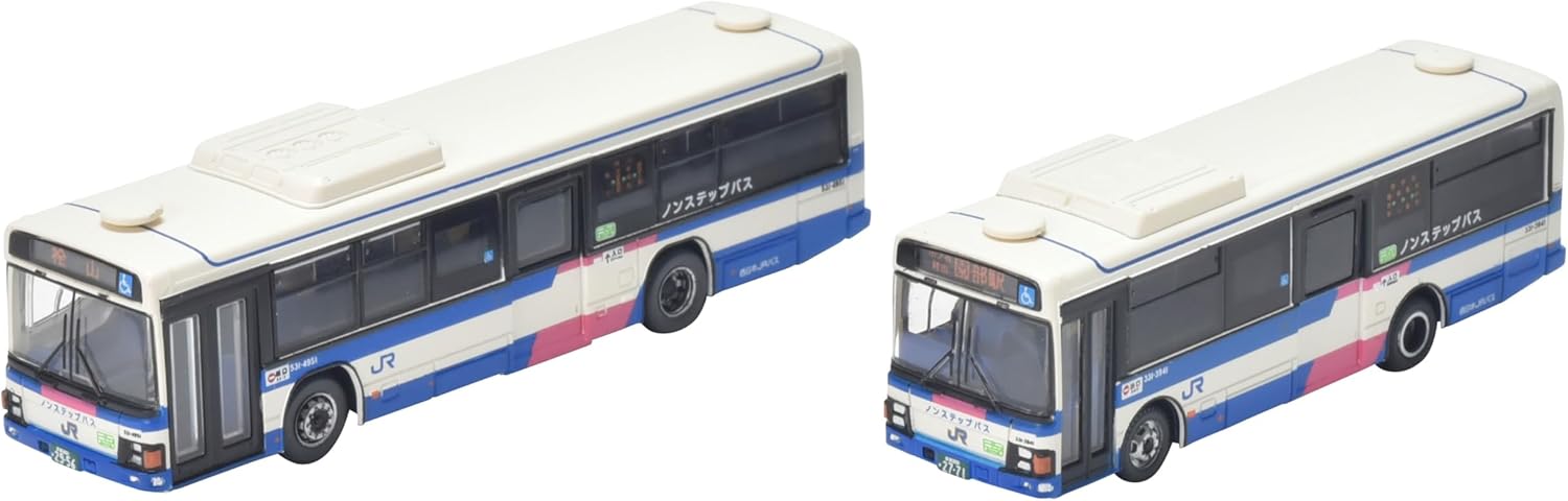 TOMYTEC The Bus Collection Sayonara Enfuku Line, Kyotanba Office, West Japan JR Buses Set of 2 - BanzaiHobby