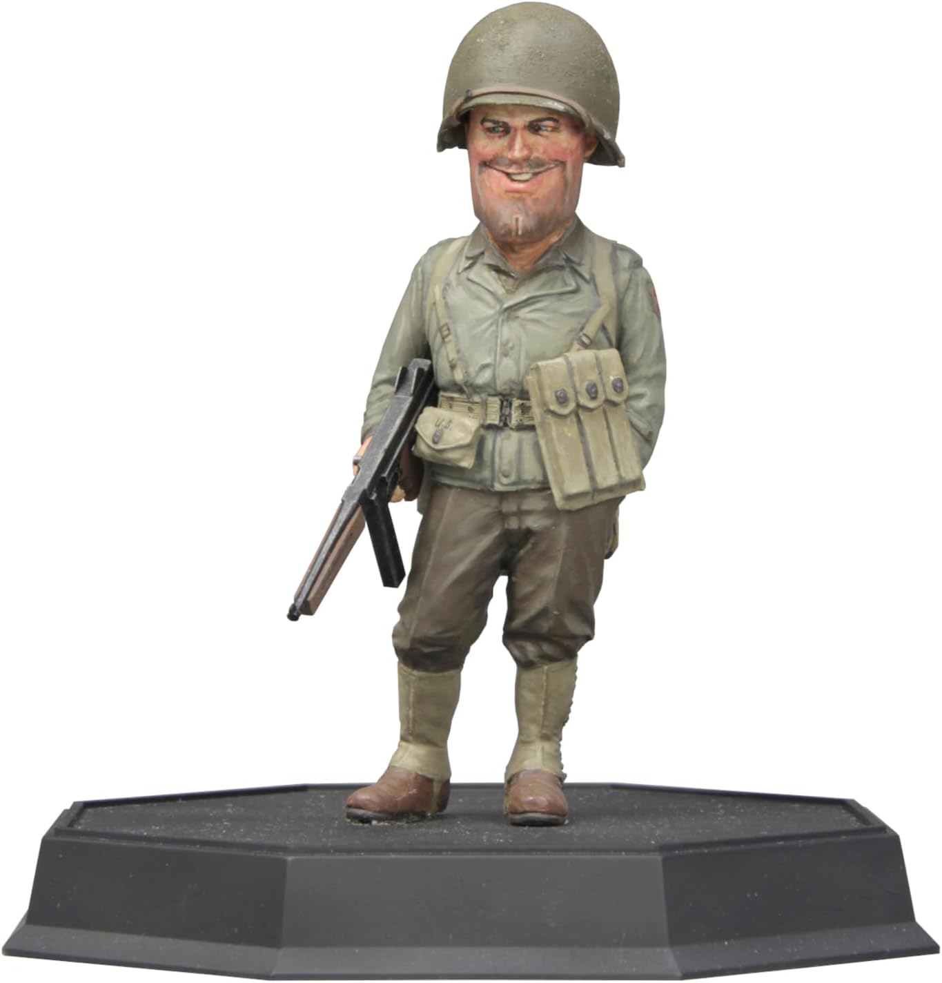 Fine Mold FT02 1/12 World Fighter Collection WWII US Army Infantry Sergeant Rogers & Thompson M1A1 - BanzaiHobby