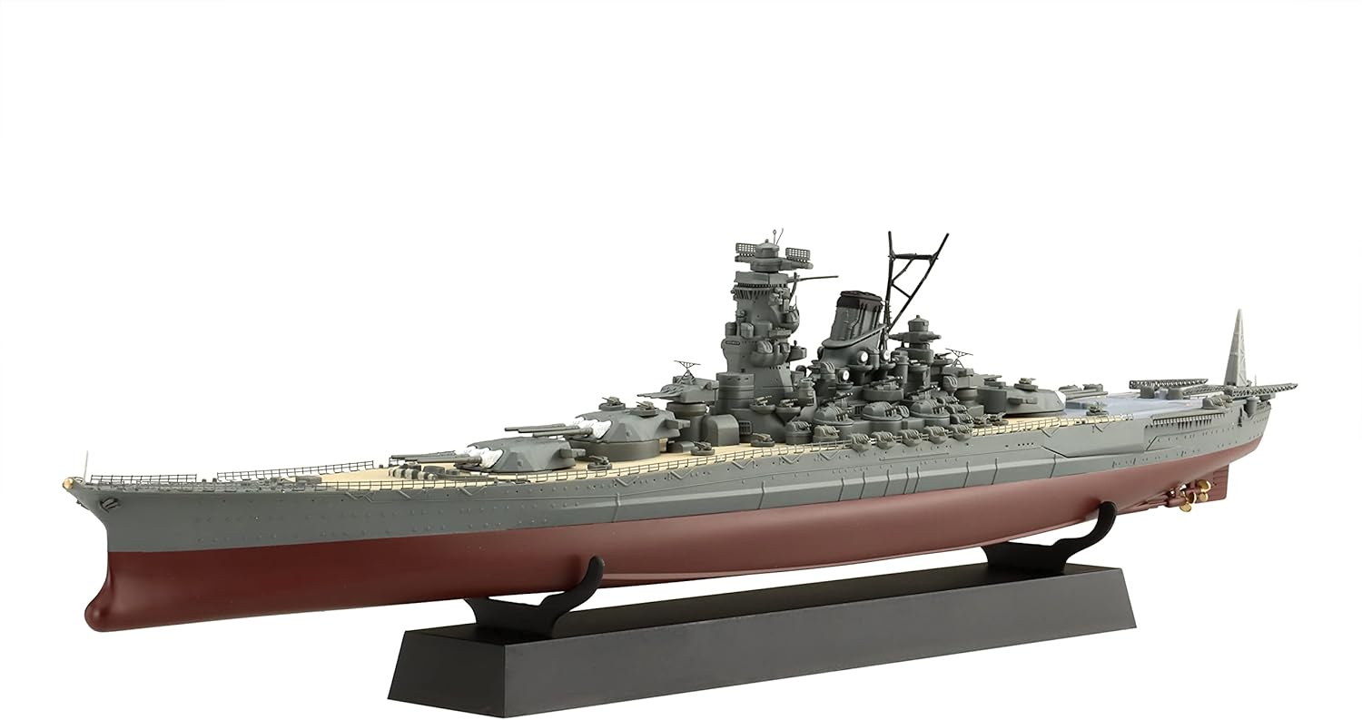 Fujimi 451831 1/700 Imperial Navy Series No.1 EX-2 Japanese Navy Light Cruiser Yamato Full Hull Model (With Etched Parts) - BanzaiHobby