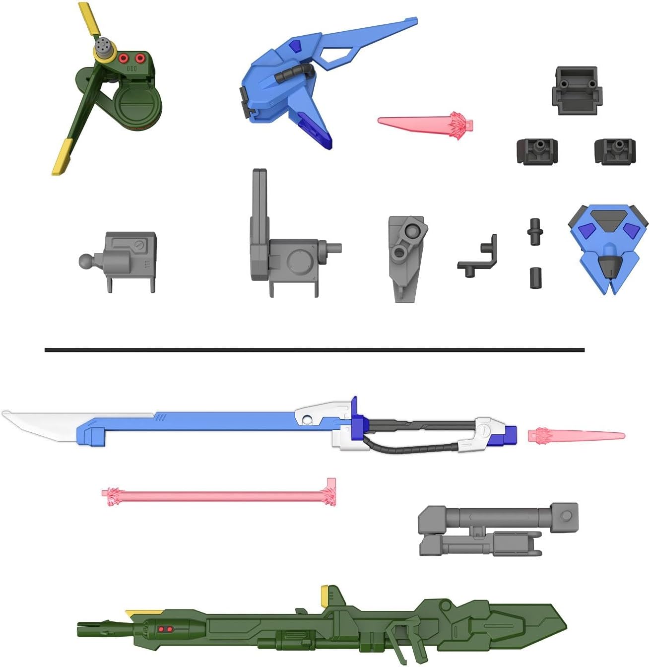 Bandai Option Parts Set, Gunpla 02 (Launcher Striker & Sword Striker) - BanzaiHobby