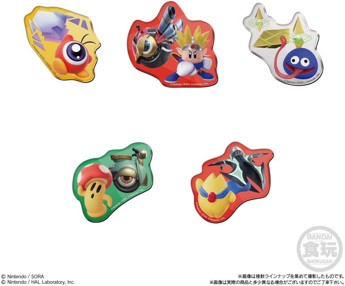Bandai Kirby Air Riders Chara Magnets 1Box (14pcs) - Bandai Candy Banzai Hobby