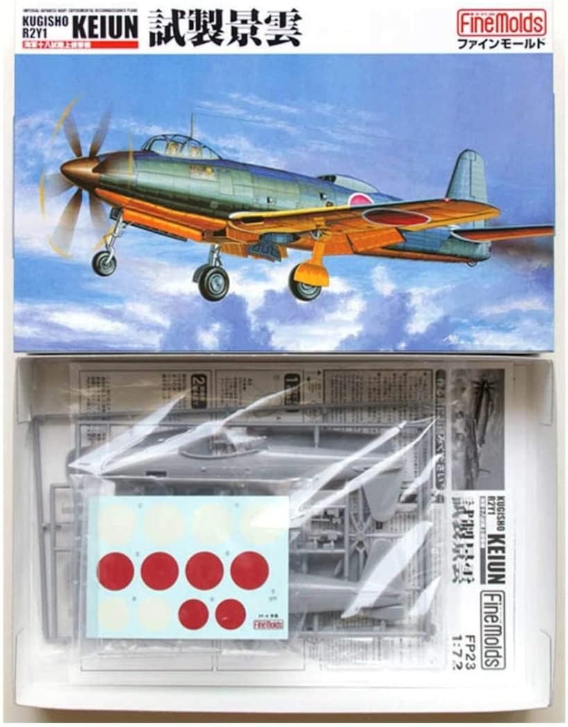 Fine Molds FP23 1/72 Aircraft Series Imperial Navy 18 Test Track and Field Recon Aircraft Trial Scene - BanzaiHobby
