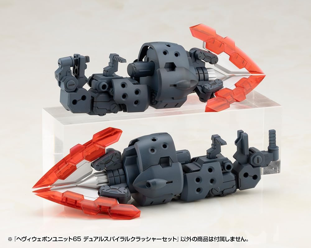 Kotobukiya MH65 M.S.G Modeling Support Goods Heavy Weapon Unit 65 Dual Spiral Crusher Set - BanzaiHobby