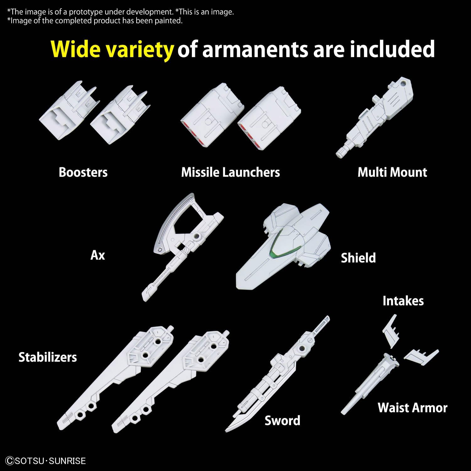 Bandai Option Parts Set, Gunpla 13 (Gunpla Battle Arms) - BanzaiHobby