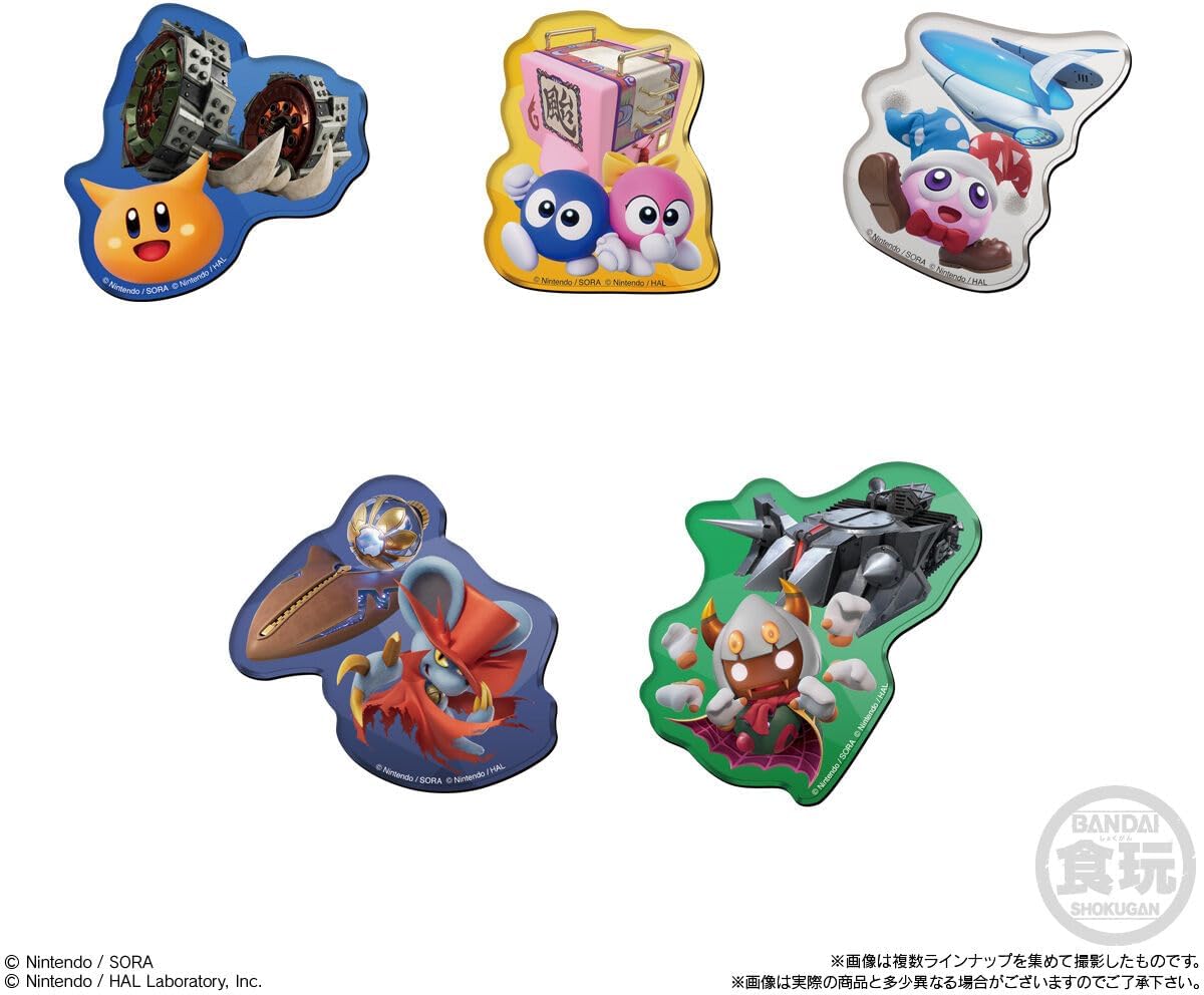 Bandai Kirby Air Riders Chara Magnets 1Box (14pcs) - Bandai Candy Banzai Hobby