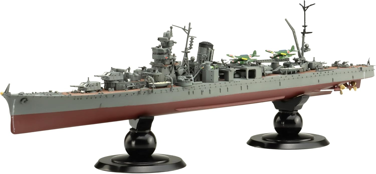 Fujimi 452272 1/700 Japanese Navy Light Cruiser Sakou Full Hull Model (with etched parts) - BanzaiHobby