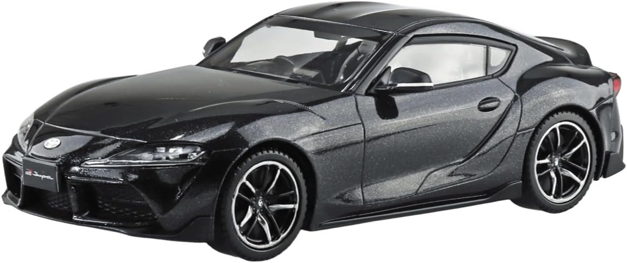Aoshima 1/32 RakuPla Snap Kit No.13-BK Toyota GR Supra 2019 Black Metallic - BanzaiHobby