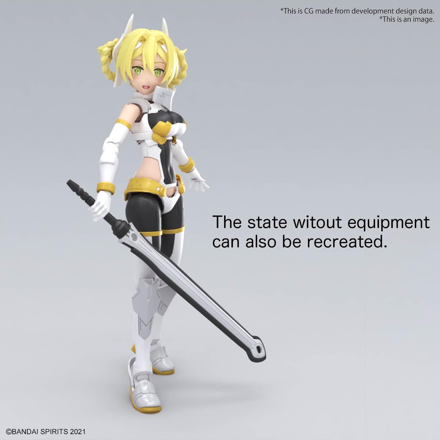 Bandai 30MS 012 SIS-F00 Ufia Color A Color Coded Plastic Model - BanzaiHobby