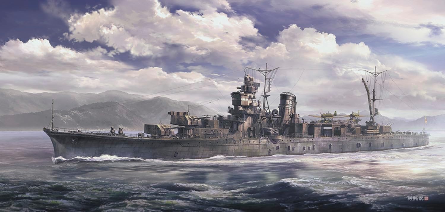 Hasegawa 40125 1/350 IJN Light Cruiser Sakawa - BanzaiHobby