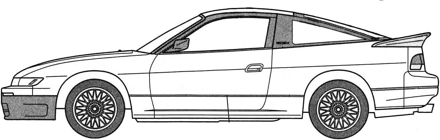 Fujimi ISD-003 1/24 Initial D Series No.003 Sileity Mako Sato - BanzaiHobby