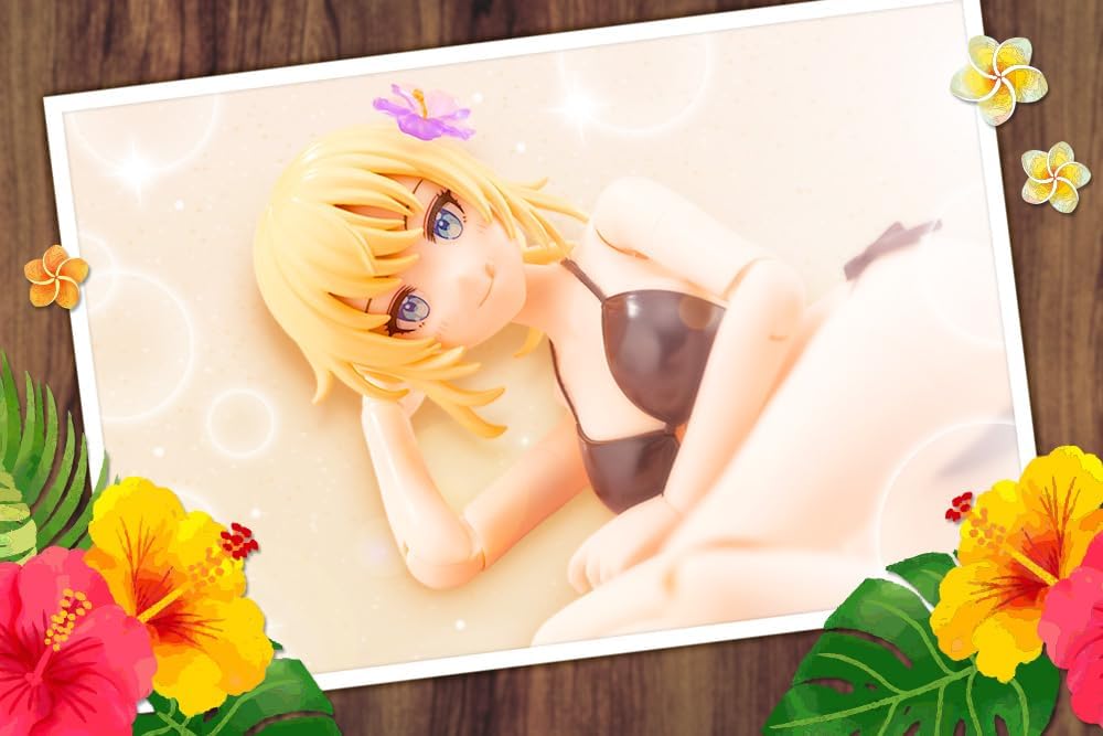Kotobukiya JK062 1/10 Ritsuka Saeki Swimsuit Hair Arrangement Ver. (Sousai Shojo Teien) - BanzaiHobby