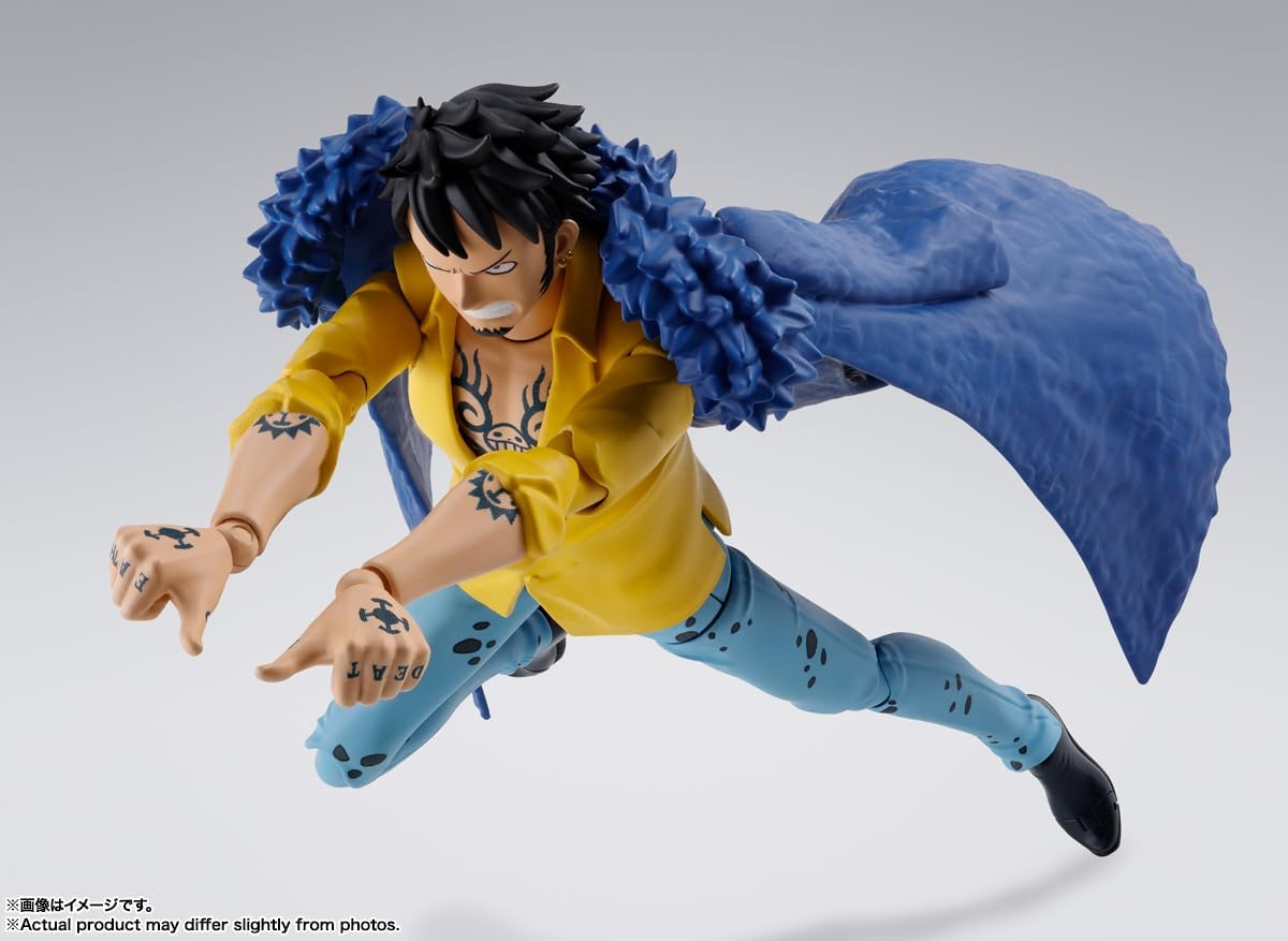 Bandai SHF Trafalgar Law - Onigashima Raid - - BanzaiHobby