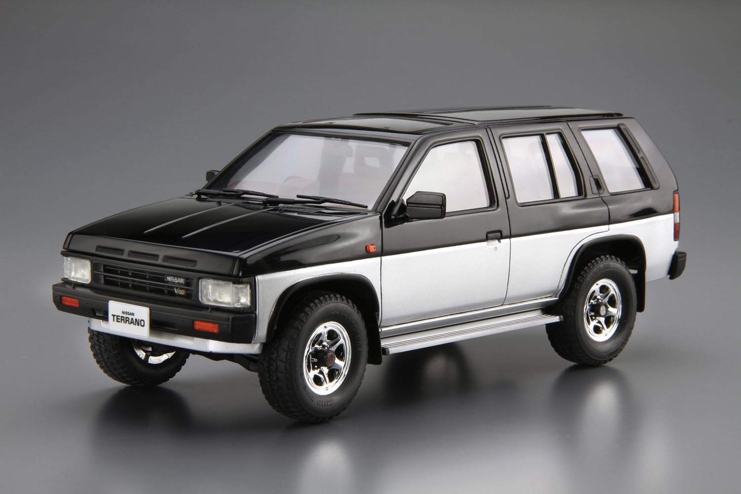 Aoshima 1/24 The Model Car No. 106 Nissan D21 Terrano V6-3000 R3M '91 - BanzaiHobby