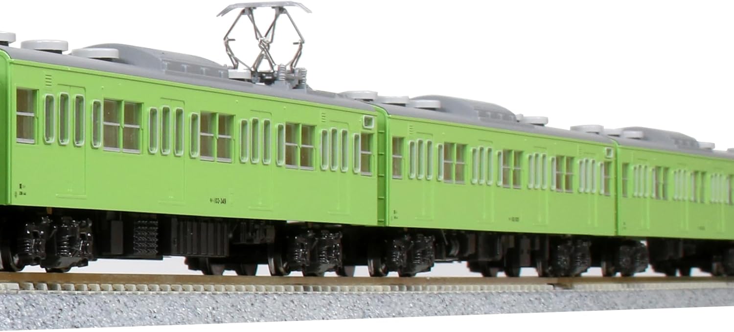 KATO 10-1744C N-Gauge 103 Series Uguisu Intermediate Car 3 Cars Add-on Set - BanzaiHobby
