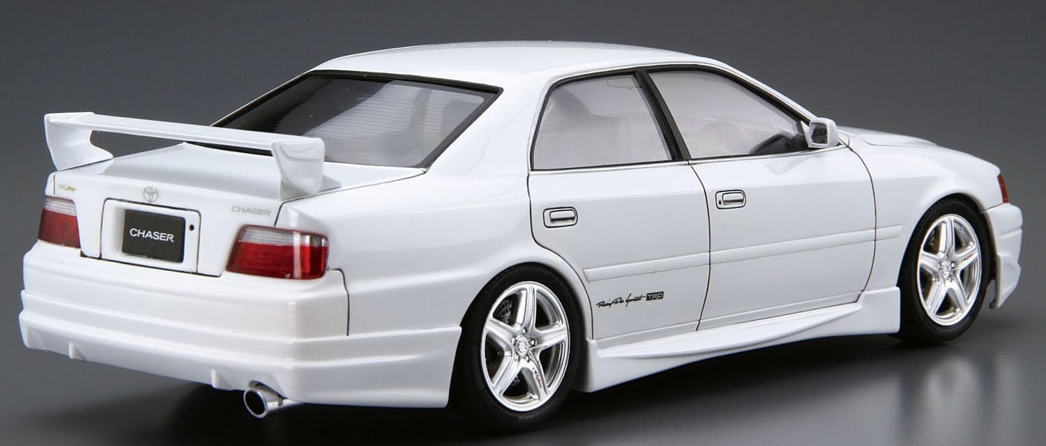 Aoshima 068809 1/24 Bunka Kyozai The Tuned Car Series No.47 Toyota TRD JZX100 Chaser '98 - BanzaiHobby