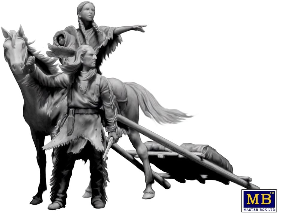 Master Box MSB35189 1/35 Indian Wars Series: On the Great Plains - BanzaiHobby