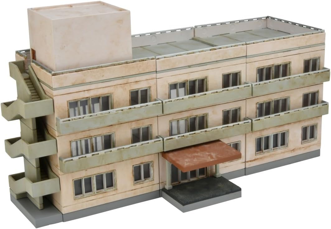 Tomytec 065-3 Building Collection TakeKore Closed Hospital Diorama Supplies - BanzaiHobby