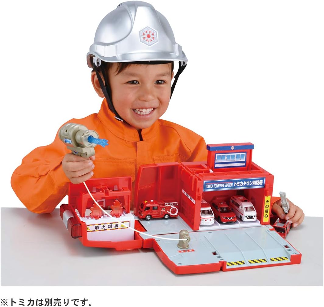 Tomica World Firefighting! Transforming Fire Station