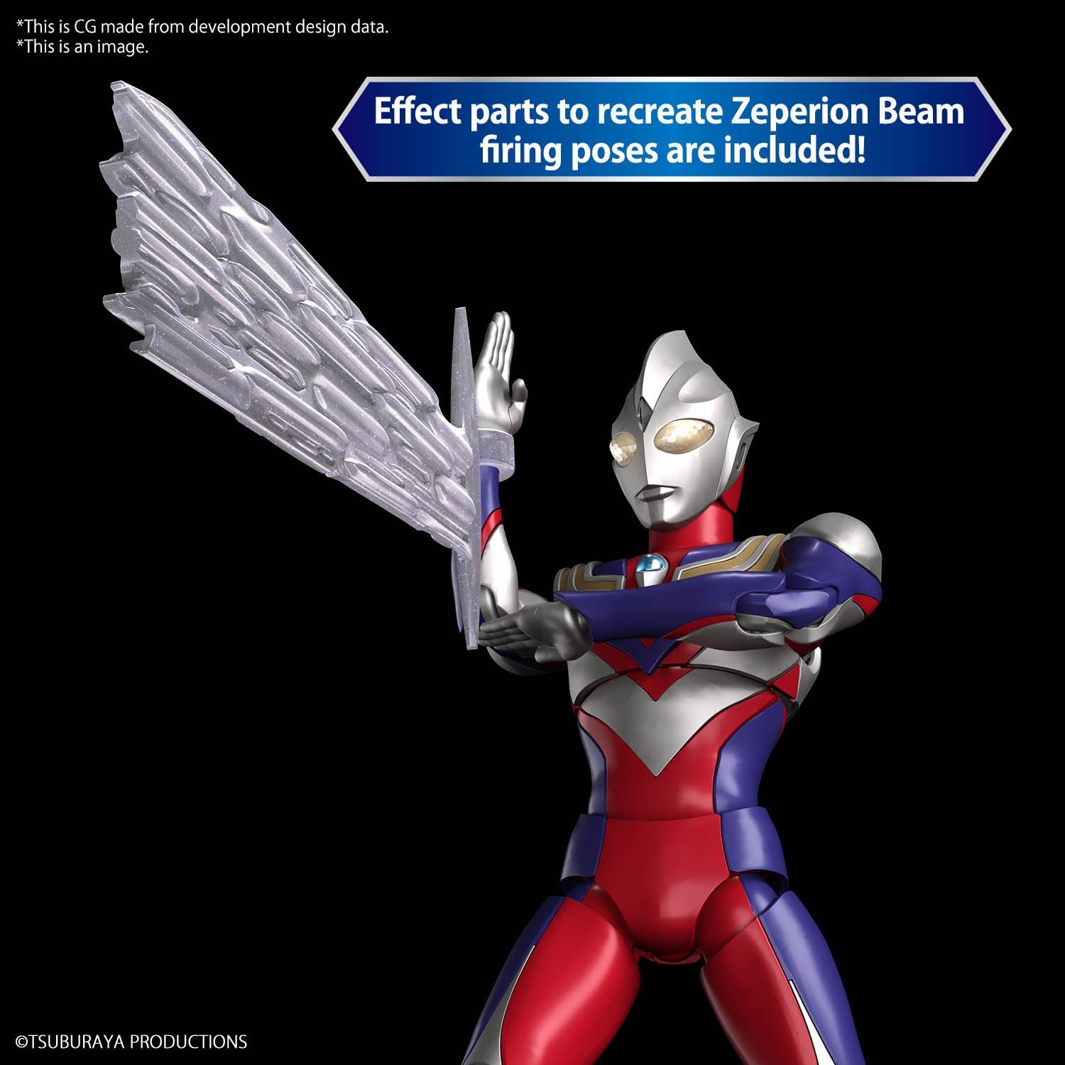 BANDAI Figure-Rise Standard, Ultraman Tiga, Multi Type - BanzaiHobby