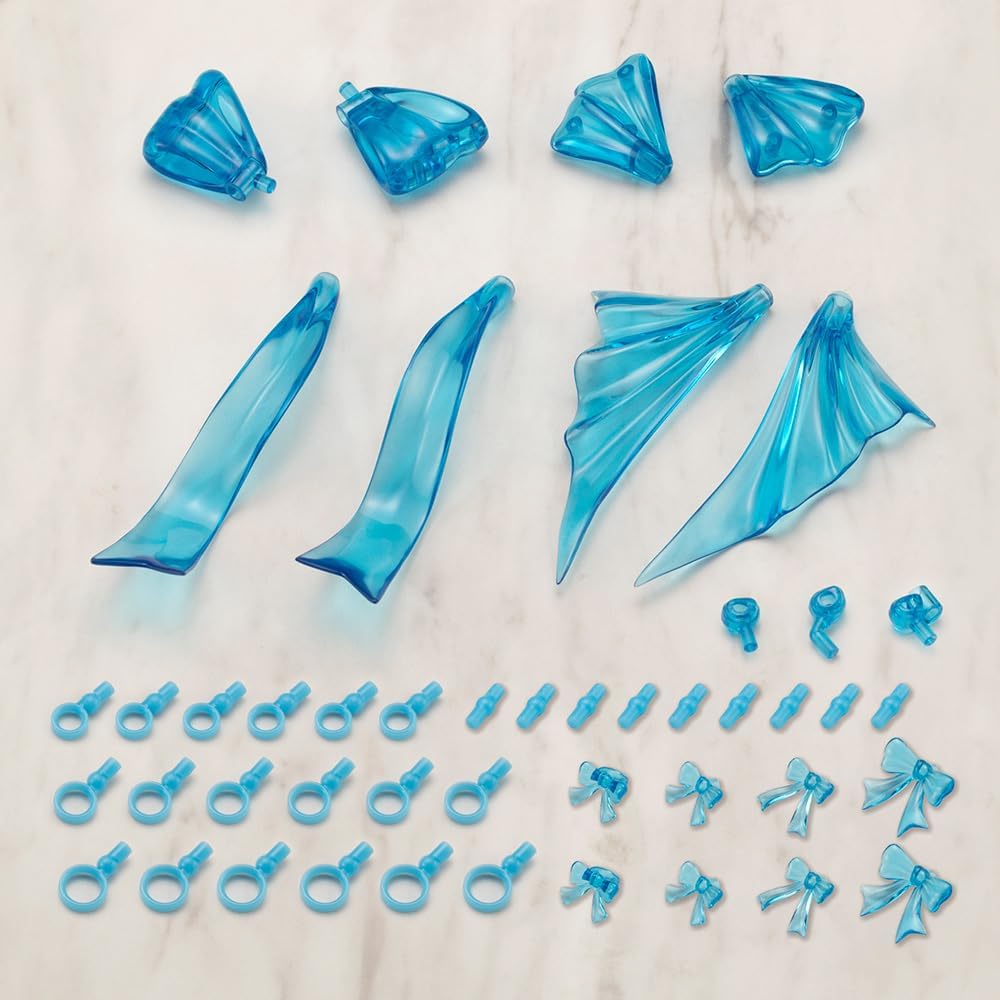 Kotobukiya MO004 M.S.G Modeling Support Goods Dress Up Parts Cute Ribbon Set Sky Blue Ver. - BanzaiHobby
