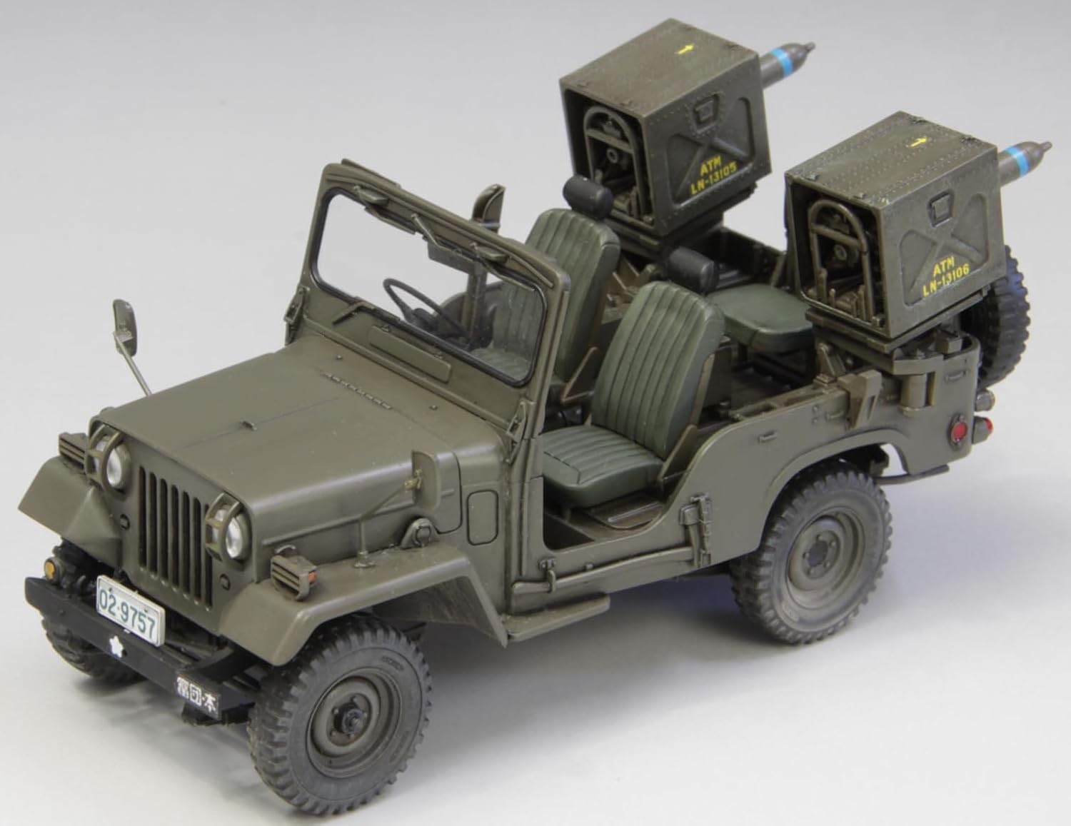 Fine Molds MJ04 1/35 Japan Ground Self-Defense Force Type 73 Light Truck (with MAT) - BanzaiHobby